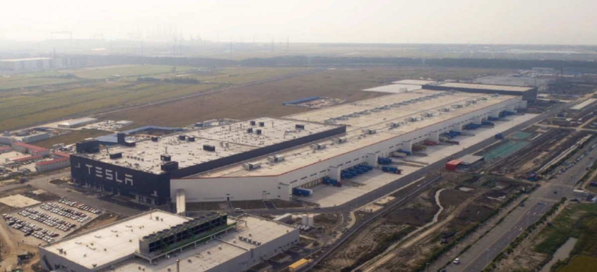 上海特斯拉工廠 tesla Shanghai