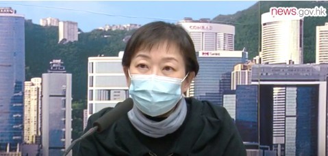 衞生署衞生防護中心傳染病處主任張竹君日前在記者會上建議,如發現身體不適,記得盡量避免見面或戴口罩。