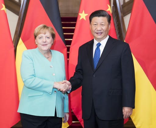 尤其在9月14日歐盟領導人與中國國家主席習近平舉行視訊會議後,默克爾更加強化此立場。
