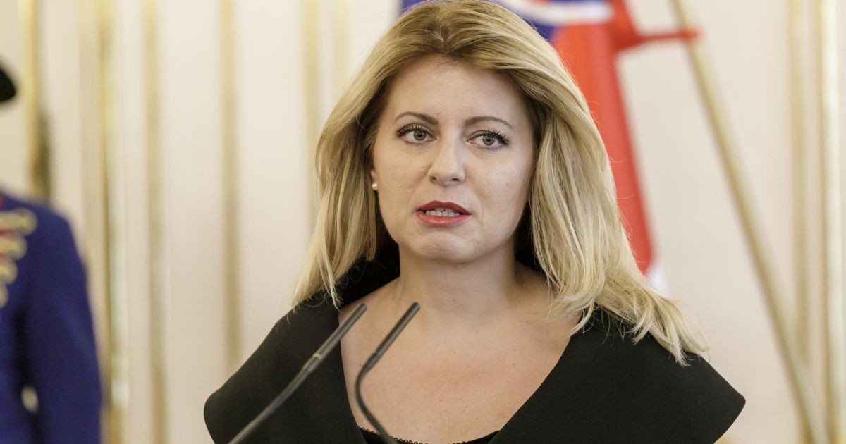 這對 Zuzana Caputova 來說不只是安全問題,也是原則和價值觀的問題。
