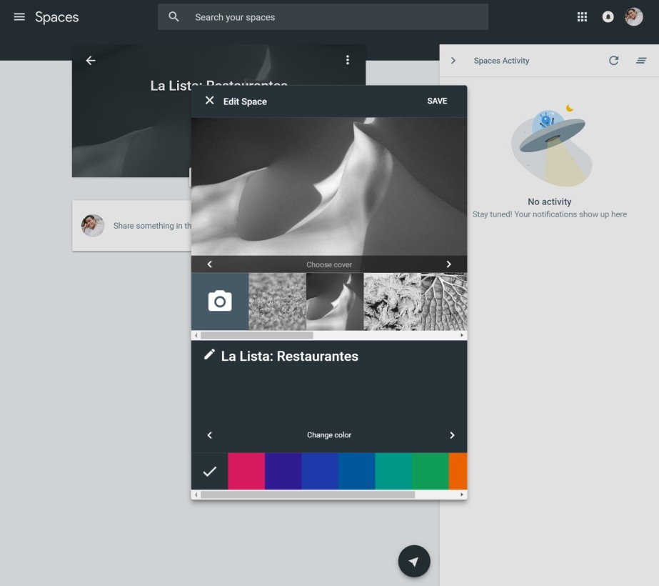 thenextweb http://thenextweb.com/google/2016/05/17/hands-google-spaces/#gref