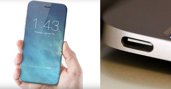 【迎合潮流】傳iPhone8將捨棄Lightning充電插口,轉而使用USB-C