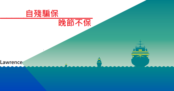 【BF專欄】自殘騙保，晚節不保