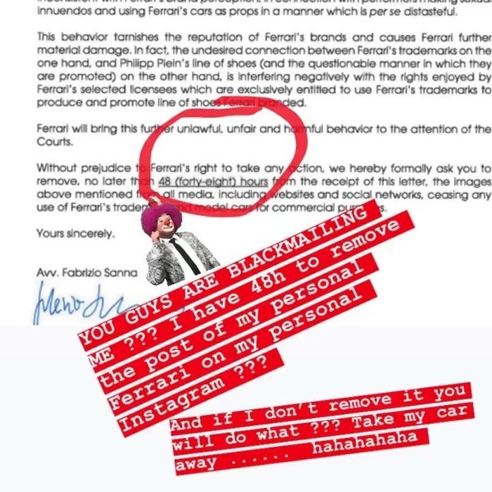 【車迷熱話】上載自己擁有的超級跑車！Ferrari發出律師信件要求四十八小時內刪除？