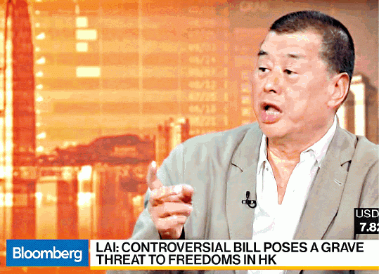 Bloomberg電視畫面