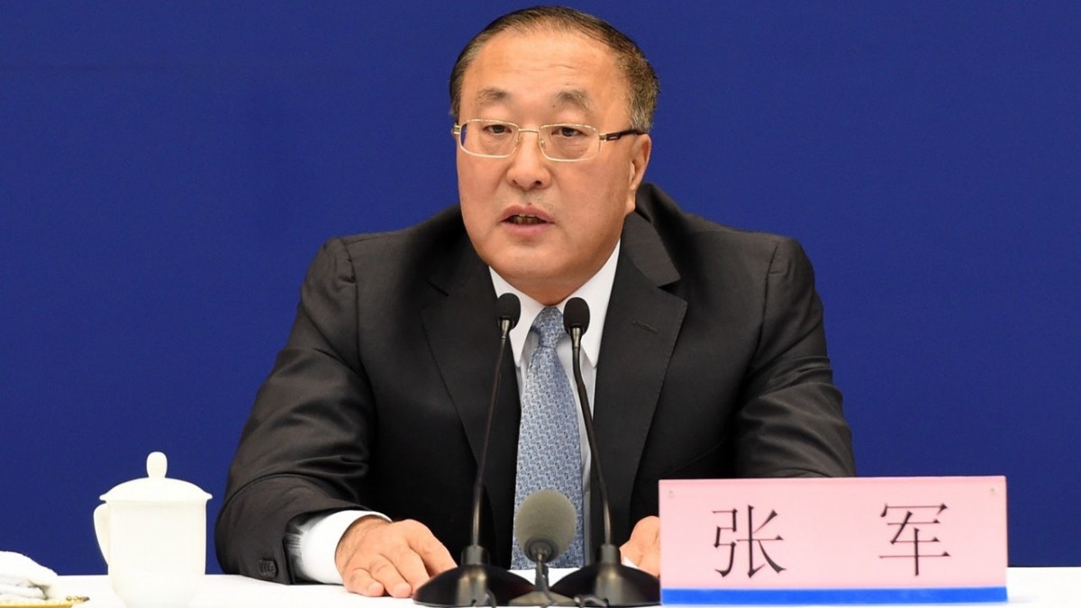 張軍 貿易談判 新疆