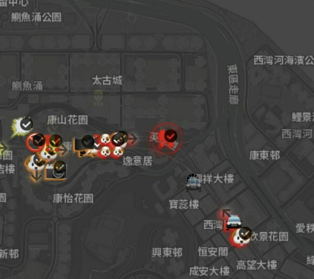 香港抗爭即時地圖