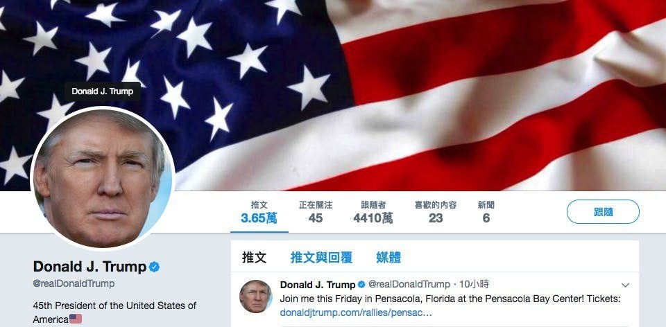 Twitter Donald Trump