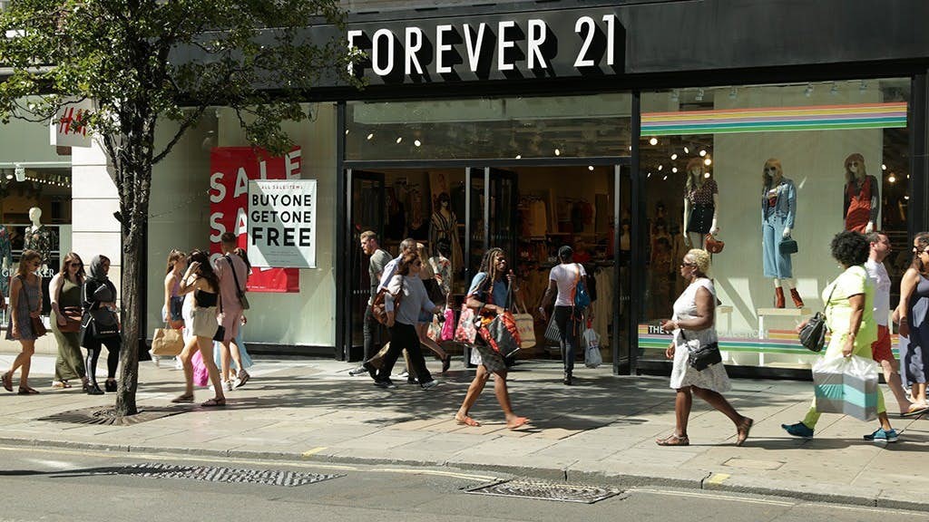 Forever 21 破產