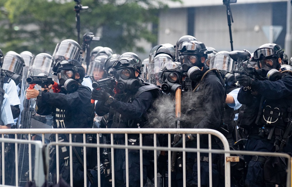 香港警察 示威 反送中 逃犯條例