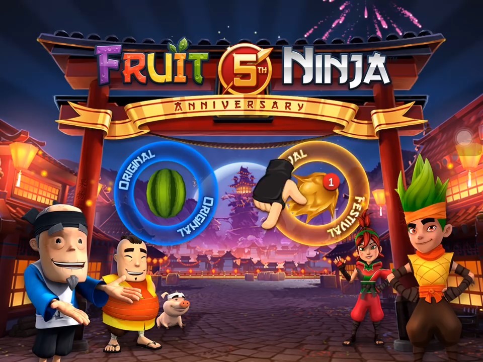 Fruit Ninja 5 year anniversary Festival Part 1 beat truffles