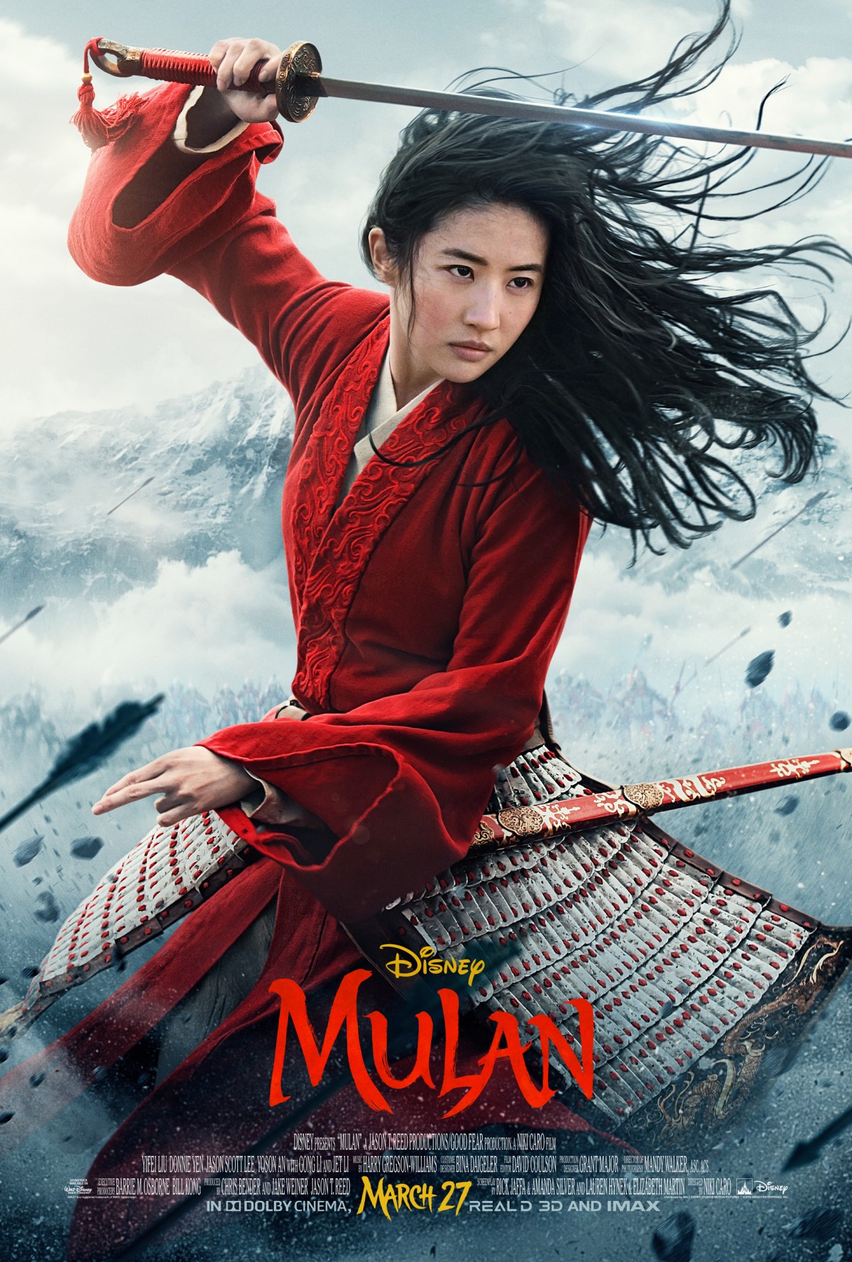 mulan 劉亦菲 肺炎 捐贈