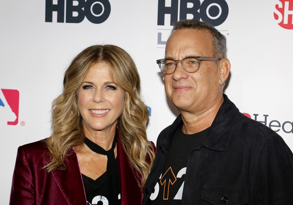 Tom Hanks Rita Wilson coronavirus