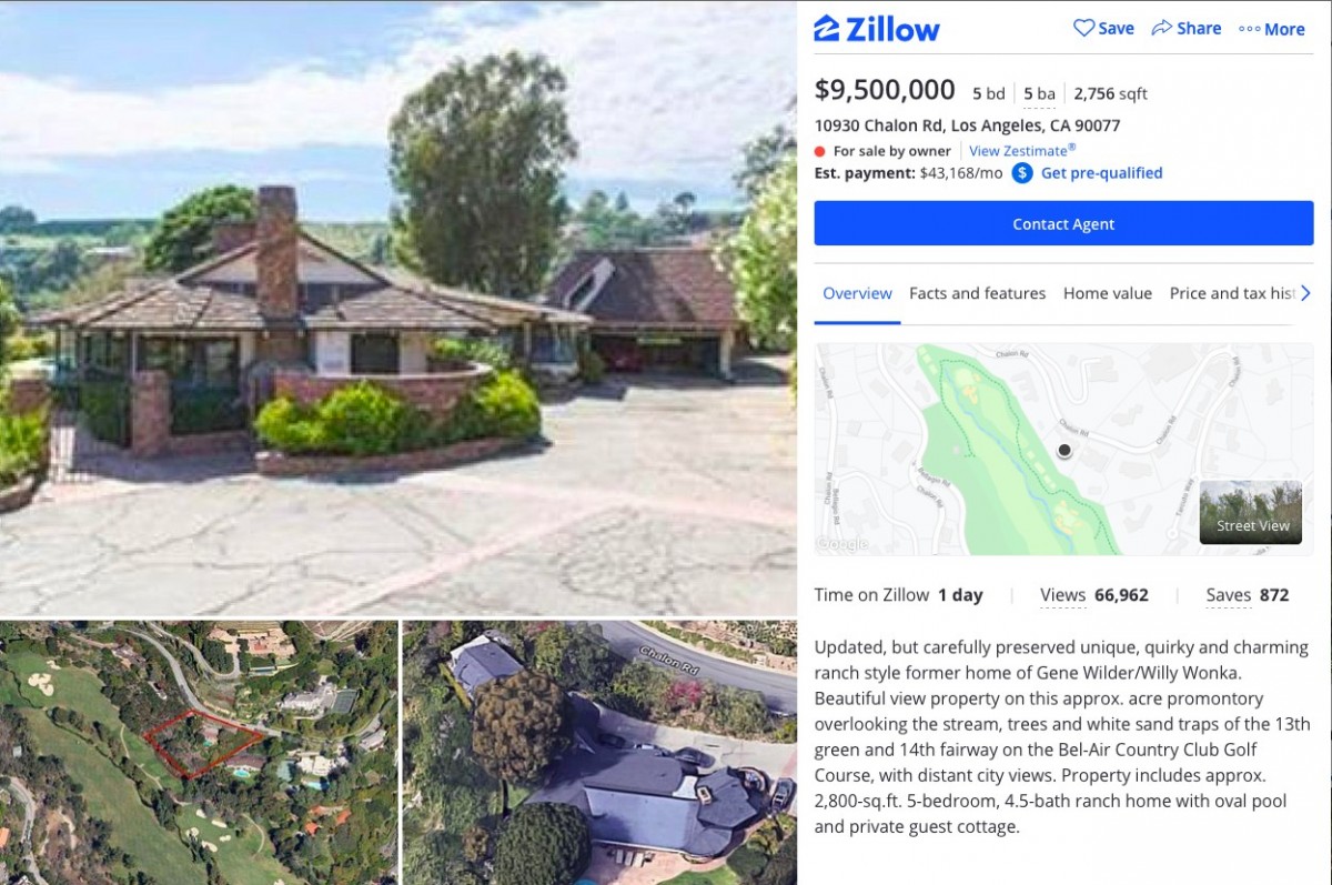 根據《CNBC》報道,馬斯克位於洛杉磯高檔社區Bel Air的2處豪宅,目前在房地產網站Zillow上以3000萬美元與950萬美元的價格出售。