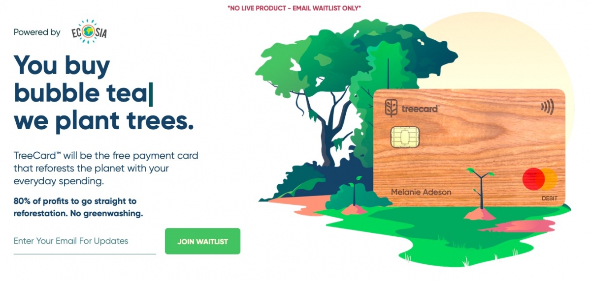 TreeCard與發卡商萬事達(MasterCard)合作