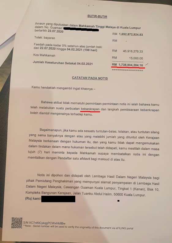 Facebook @Najib Razak