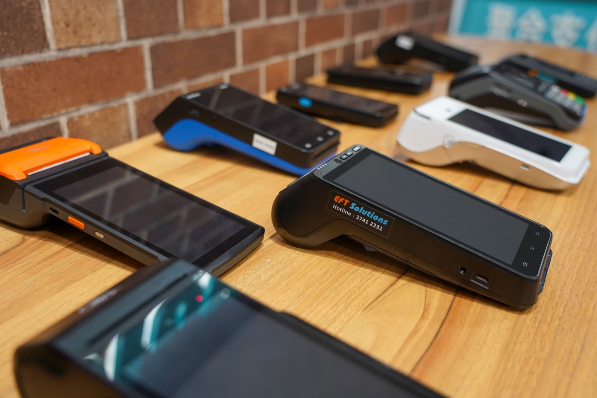 俊盟國際引入不少大品牌及高端的收款終端機