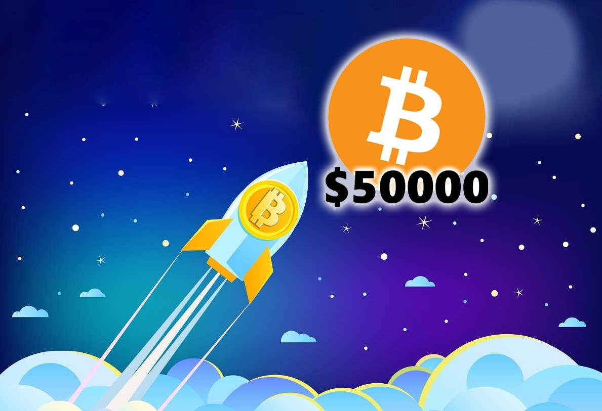 比特幣升穿5萬美元