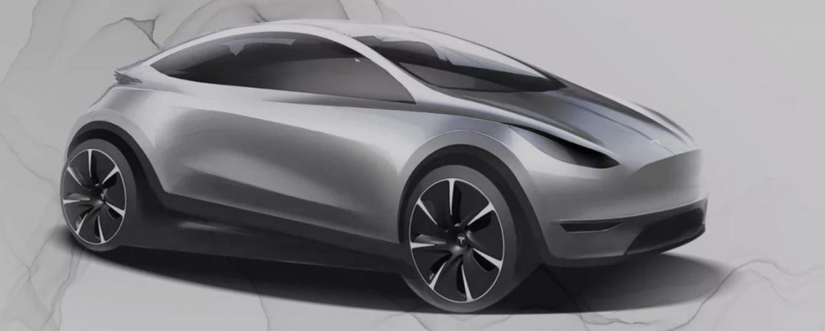 Tesla兩年前曾發放沒有軚盤及油門的汽車圖片。