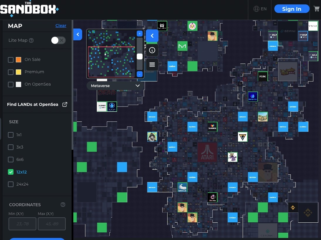 據官網資料顯示，adidas Original 進駐的土地佔 12X12 （144 parcels） 的空間，卻沒有公佈具體價格。