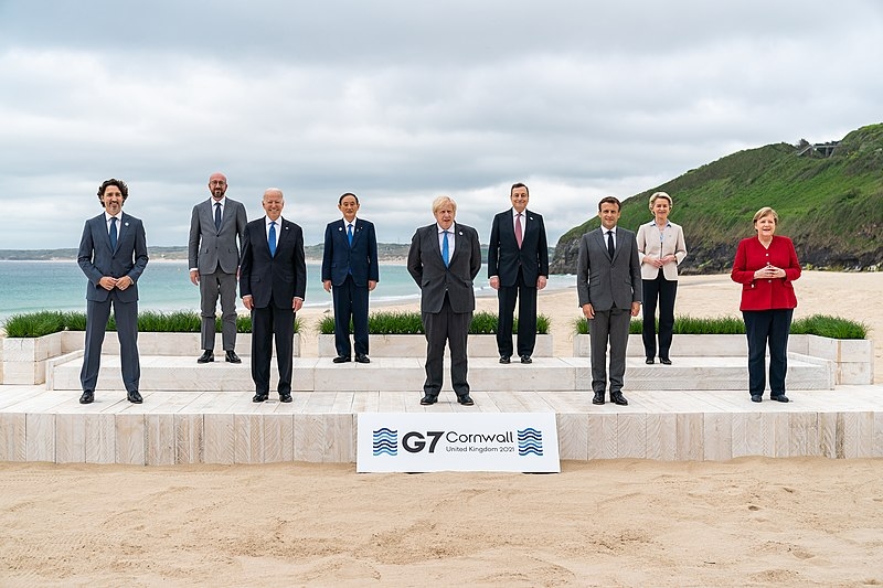 G7 6月首發起B3W計畫,稱旨在2035年前幫助發展中國家填補40萬億美元基礎設施資金缺口。
