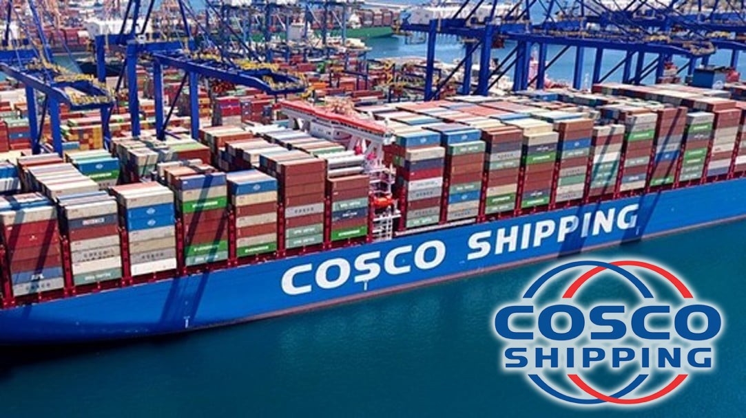 中遠海控升勢凌厲。