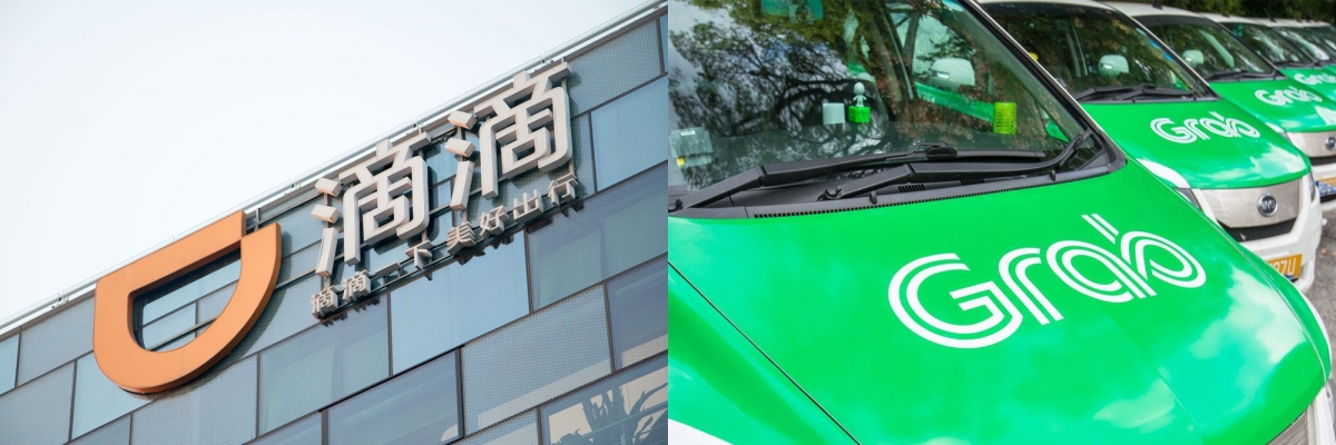 滴滴面臨退市；Grab美股上市表現欠佳。