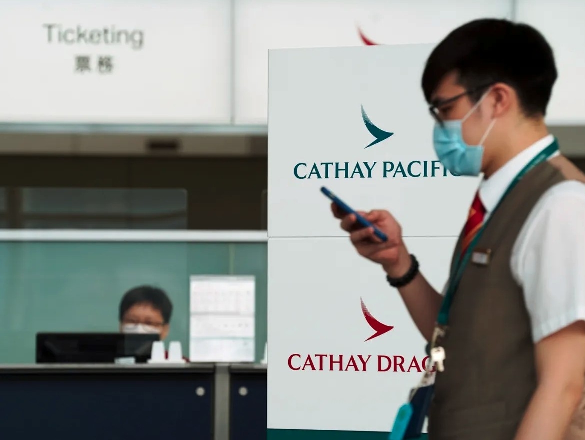 國泰航空跌出全球最佳航空前三甲。