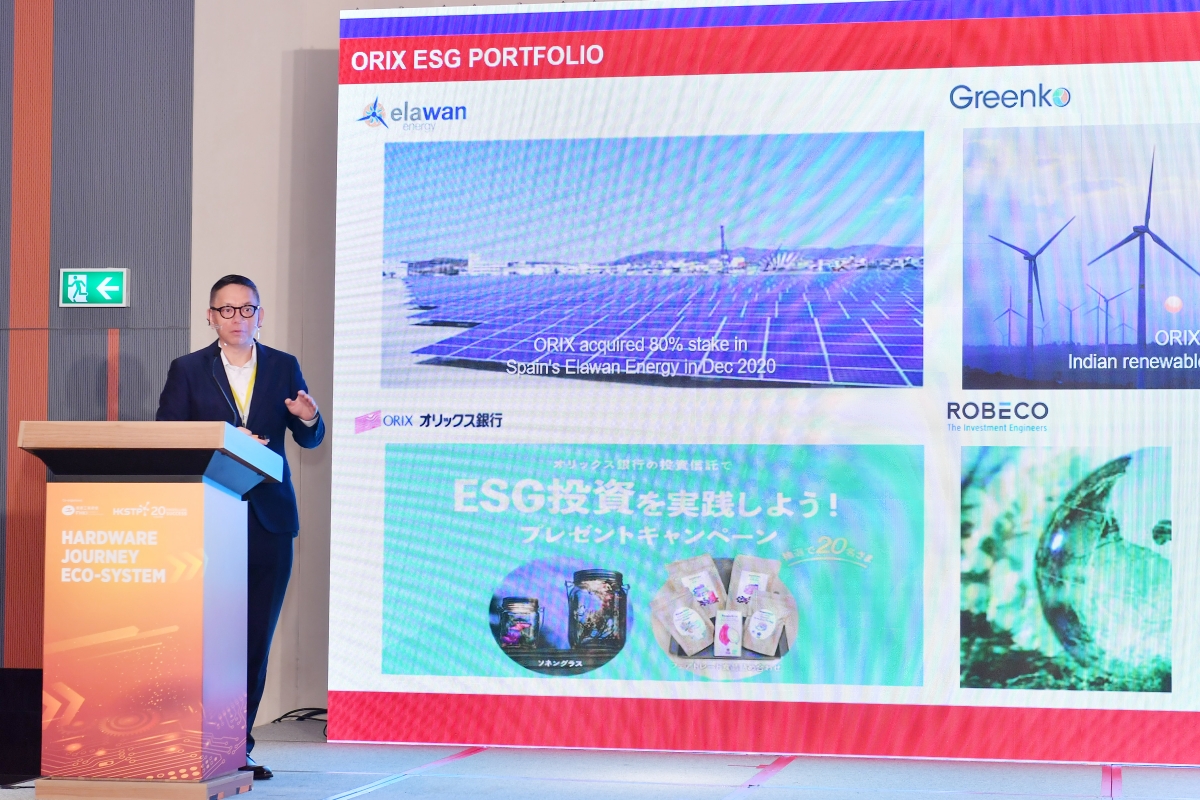 歐力士(亞洲)有限公司董事總經理彭孝書相信，憑藉豐富的國內外金融經驗及多元化的產業佈局，與香港科技園公司聯手合作共同培育本地年輕科創企業，能為香港未來獨角獸的成長帶來協同效應及市場拓展。