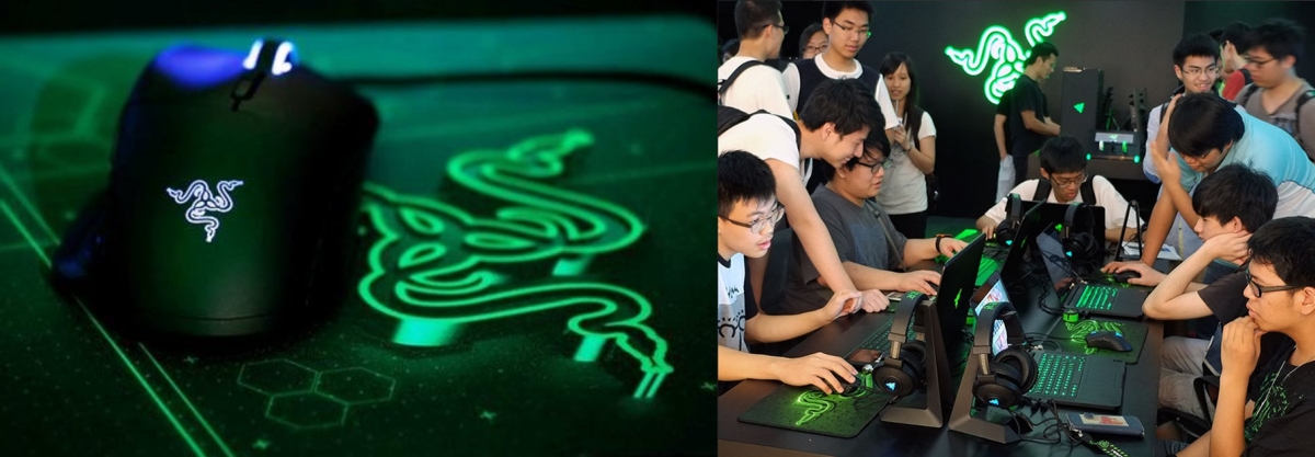 雷蛇是著名的電競裝備生產商。