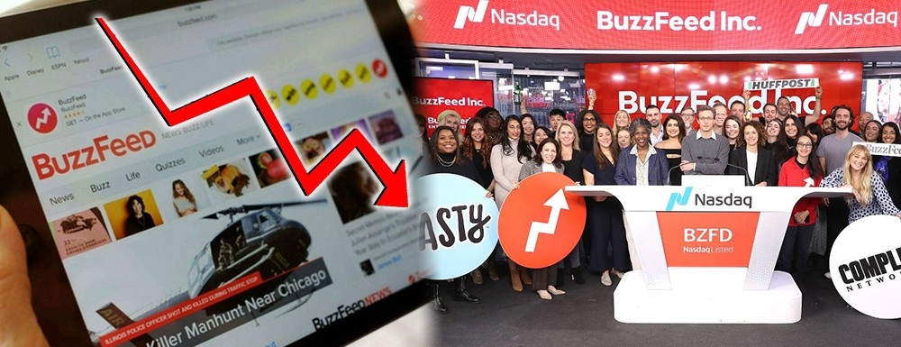BuzzFeed以SPAC形式在美國上市,過程卻不順利。