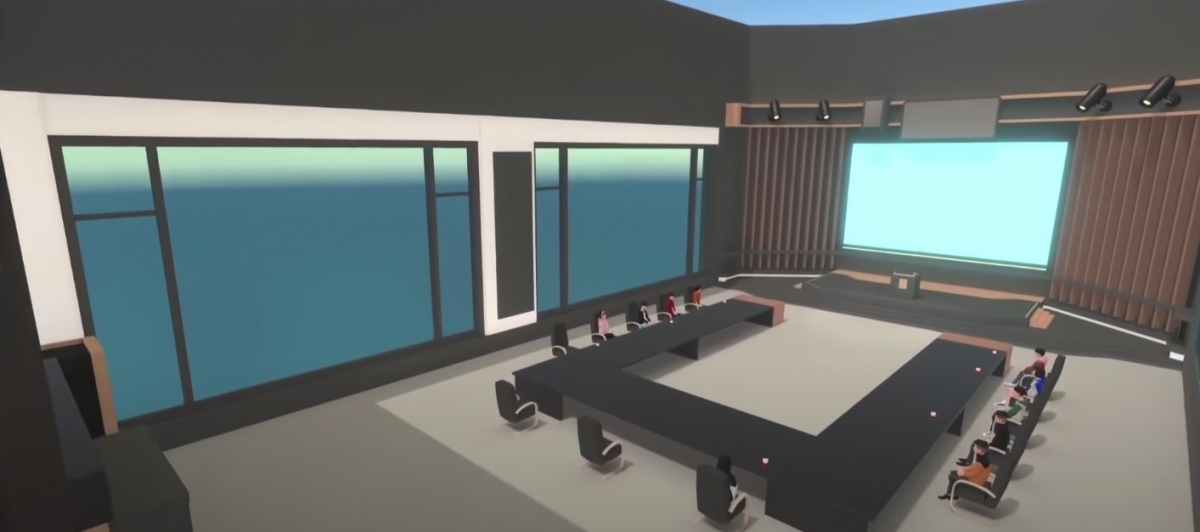 「辦公世界」專為返工而設，日常工作中的衝閘打卡、安排行程、開會討論等都可以在這裡進行。