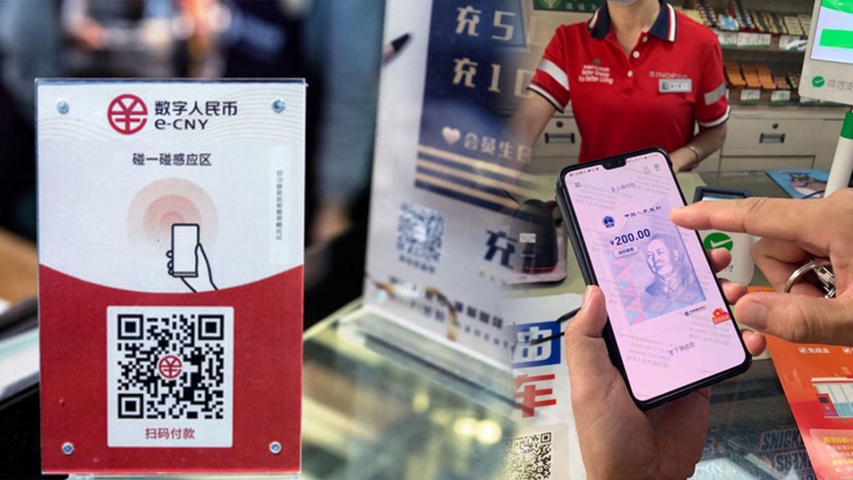 騰訊的微信支付率先引入數字人民幣(圖)。