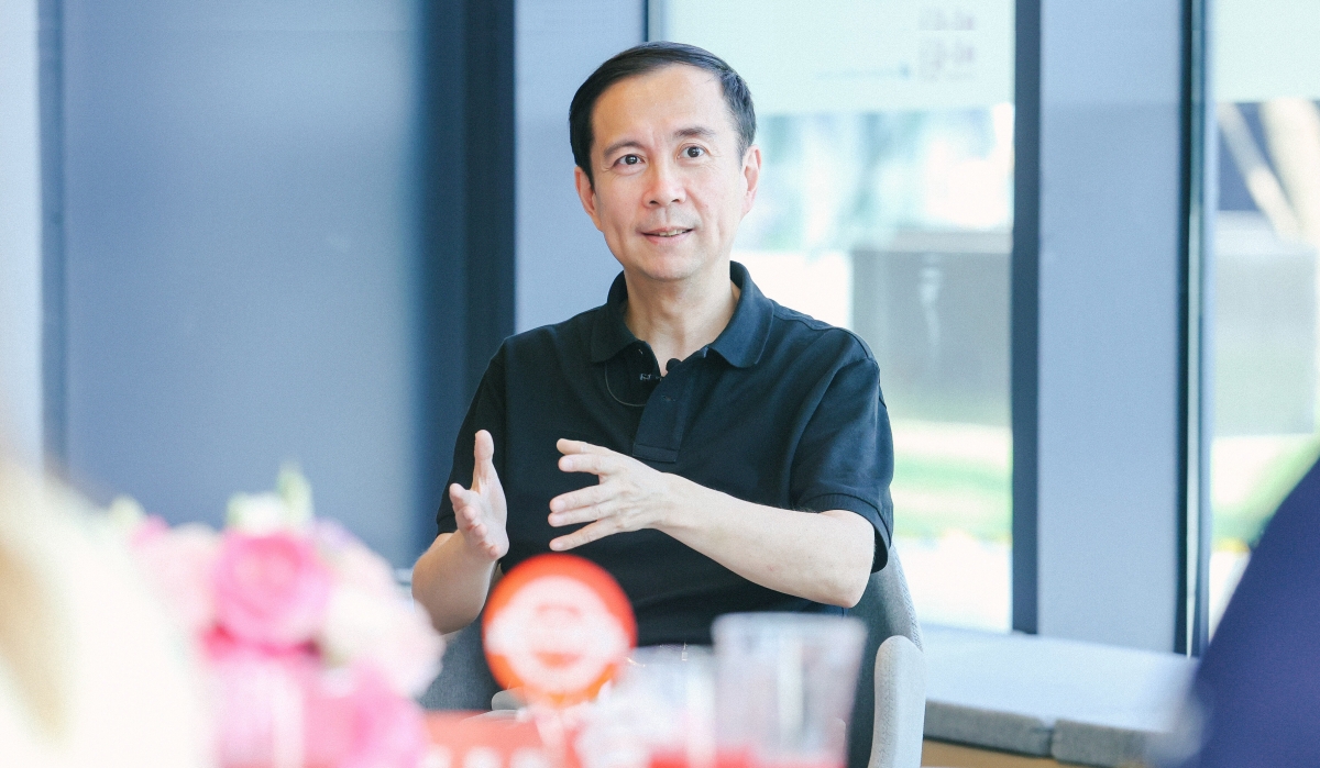 阿里巴巴希望在數字生態上承擔更多社會責任,並將減碳戰略視為公司重要發展方向。圖為阿里巴巴集團董事會主席兼首席執行官張勇。