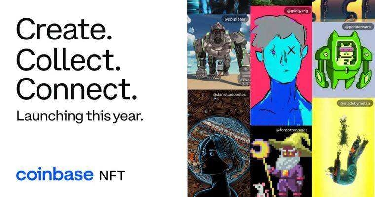 Coinbase將在今年上線NFT產品。