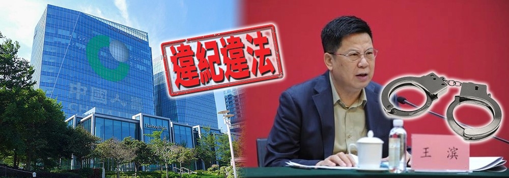 中紀委指中國人壽董事長王濱涉嫌嚴重違紀違法。