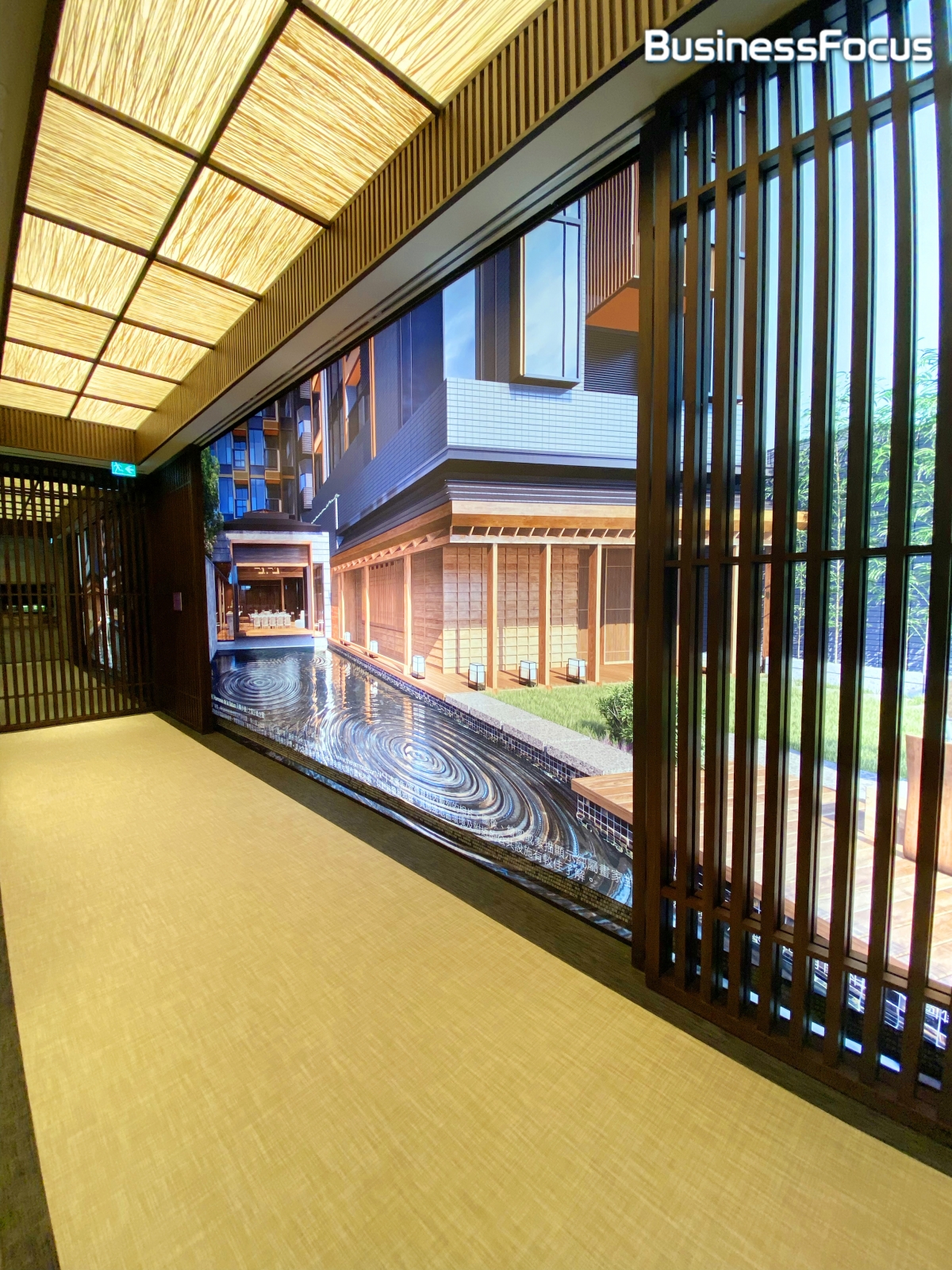 映築的會所將以日本風作為設計意念，令住客使用會所時感受到悠閒感覺。