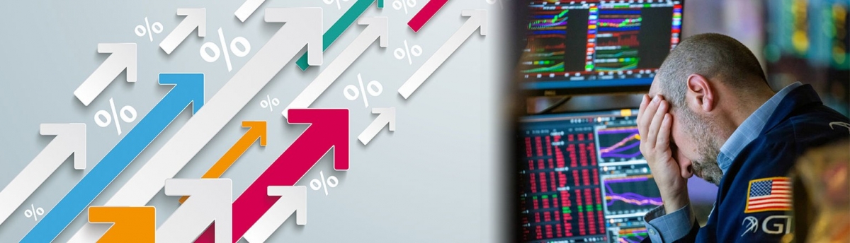 對美國瘋狂加息的憂慮,是美股近月暴跌的主因。