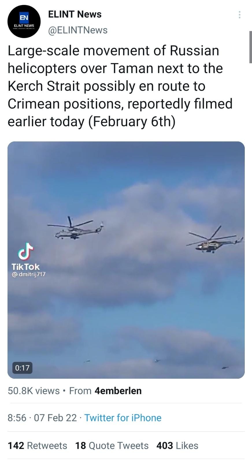 有不少網民及新聞機構會透過社交媒體發放烏東地區的影片