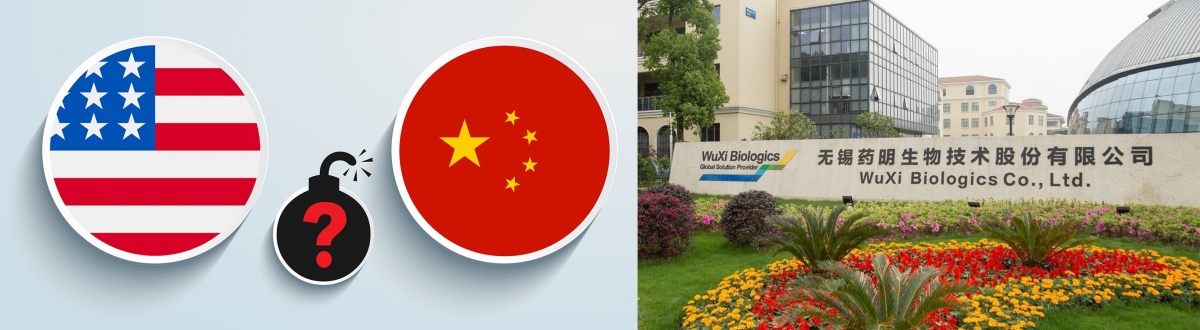 藥明系的中資醫藥股因美國制裁致近日股價急挫。