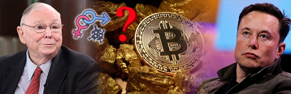 芒格斥加密幣如性病,馬斯克卻一直看好比待幣及狗狗幣。