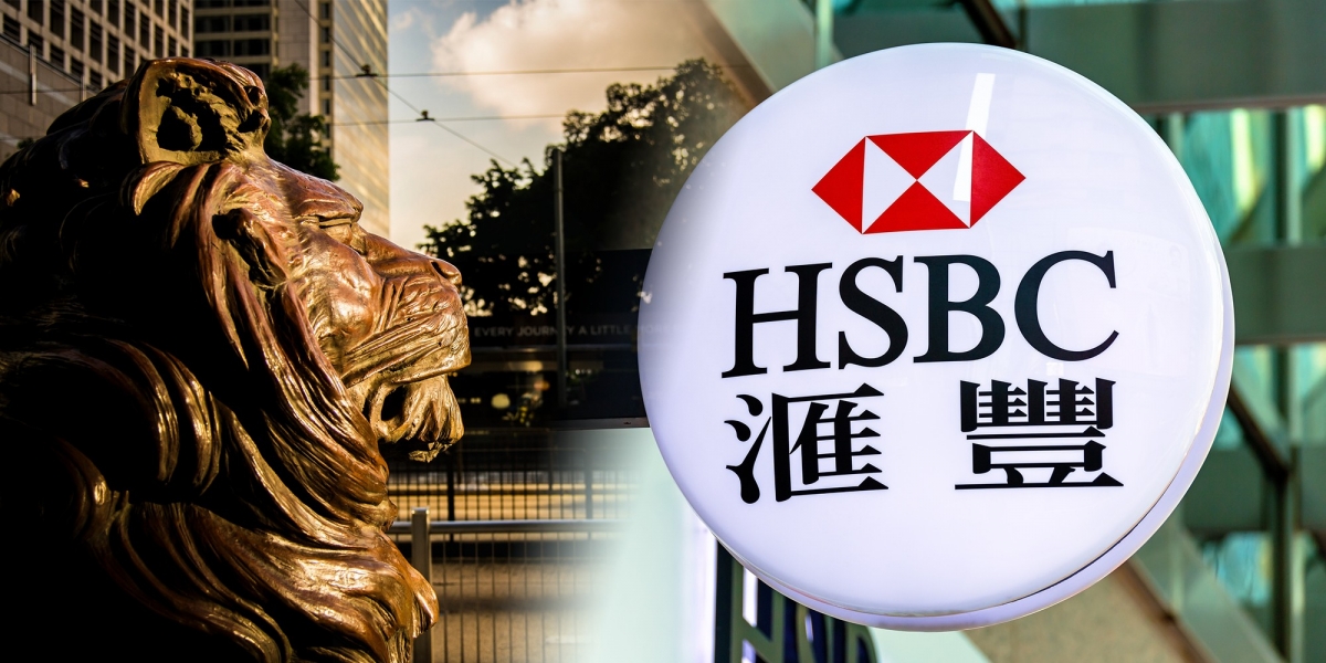 滙豐股價亦跌3.6%