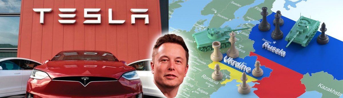 馬斯克以星鏈系統助烏國保持對外通訊,會否令Tesla遭報復?