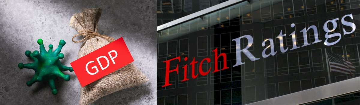 惠譽近日相繼調低對中國及香港的經濟增長預測。