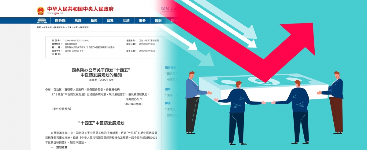 中國公布十四五中醫藥規劃，業界料有助中藥及生物科技股反彈。