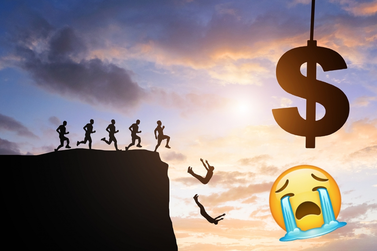 中概科網股大跌，散戶損失慘重。