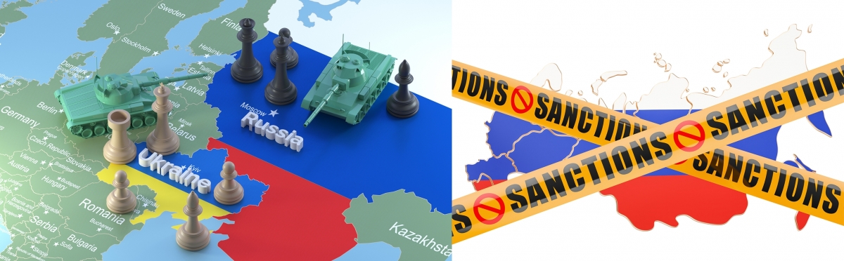 烏俄戰爭，令俄羅斯與西方國家展開激烈的經濟制裁。