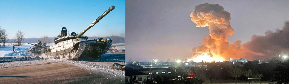 俄國入侵烏克蘭，令全球港股大瀉。