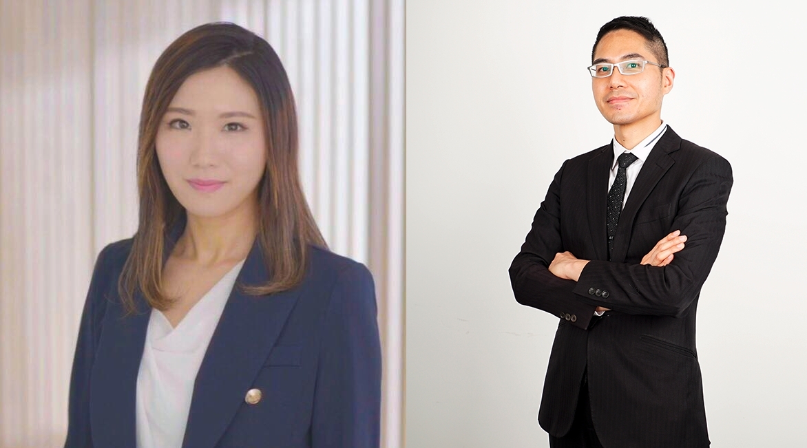 股評人聶振邦(右)及李卓穎(左)均不建議撈底買中概科網股。