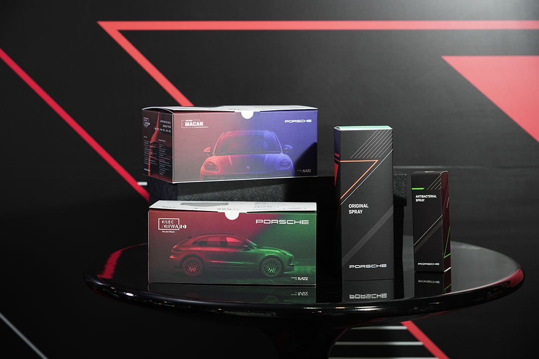 RAZE x Porsche精美尊貴套裝